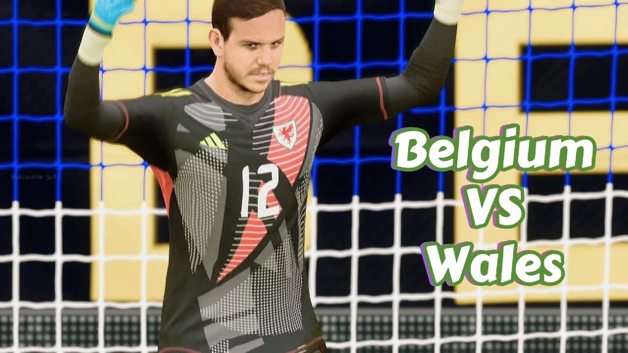 BELGIUM VS WALES - EA Sports FC 24 - Legendary Al - Football - Sports games 