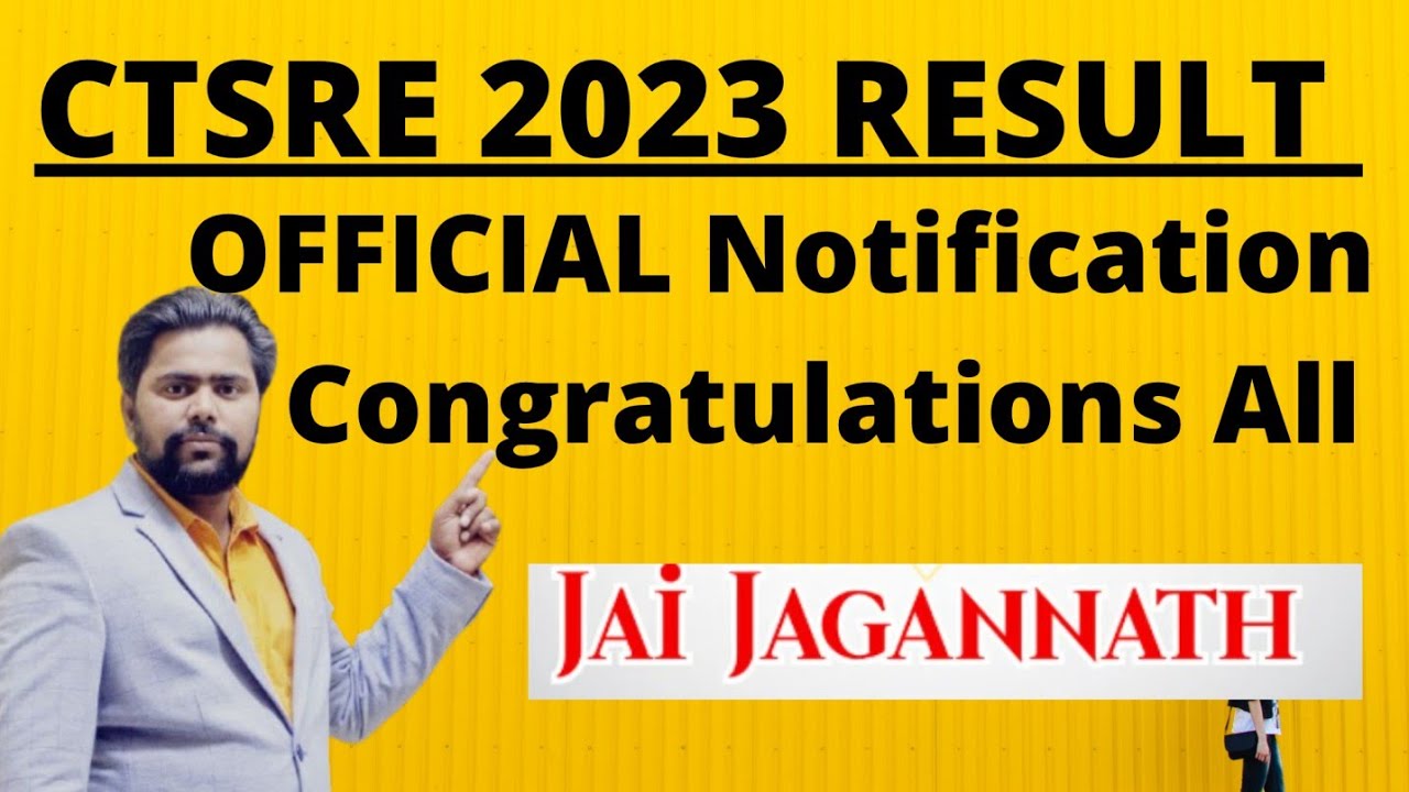 OSSC JE CIVIL 2023 FINAL MERIT OUT | OSSC JE 2023 FINAL RESULT | CHECK YOUR NAME DEAR |JAI JAGANNATH