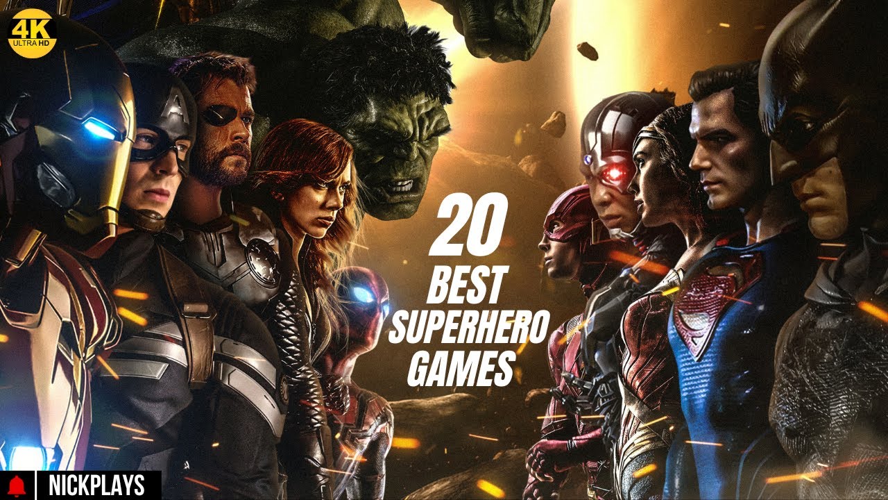 20 лучших игр про супергероев на PS5