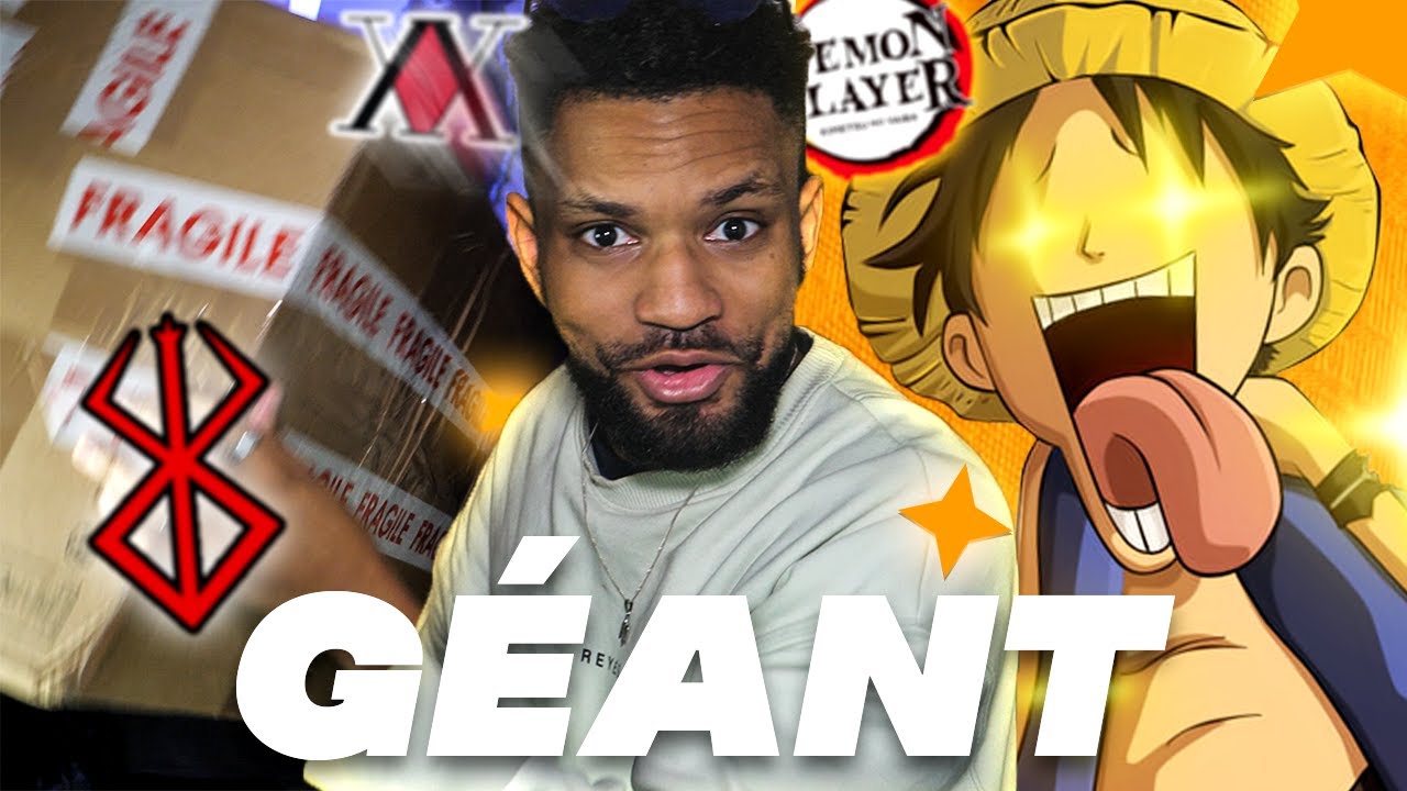 OUVERTURE D'UNE BOX MANGA GÉANTE