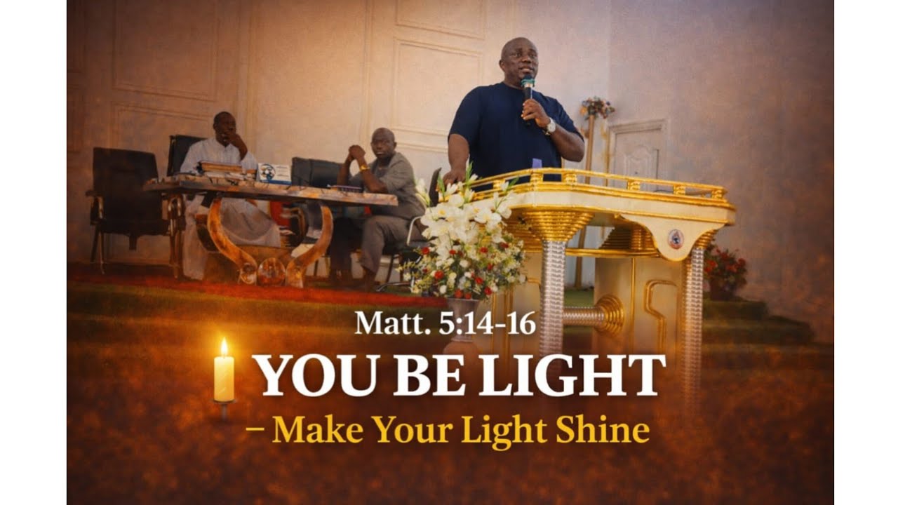 YOU BE LIGHT! Make Your Light Shine