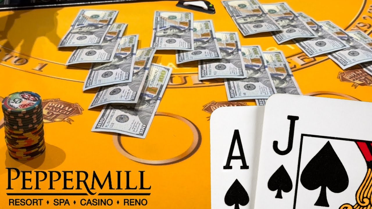 CRAZY SINGLE DECK BLACKJACK SESSION IN RENO!