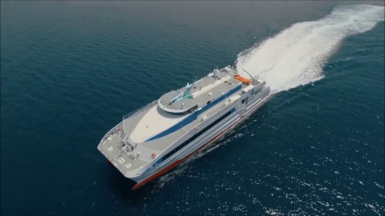 01 Austal Crew Transfer 45m   Sea Trial Footage of 'Ghagha1' August 2015 HD