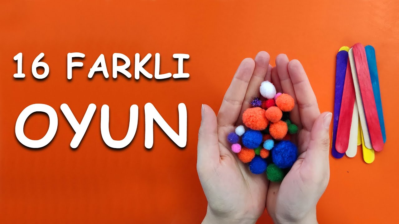 Okul Öncesi Çocuk Oyunları İçin 16 Örnek 😄 (EĞİTİCİ ANAOKULU OYUNLARI ve ETKİNLİKLERİ)