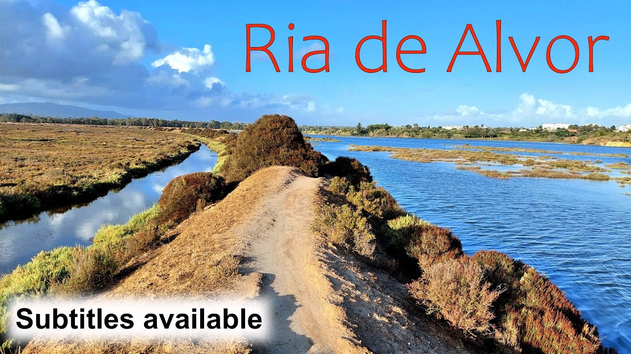 Best trails in the Algarve / Portugal. Ria de Alvor - unforgettable wild adventure