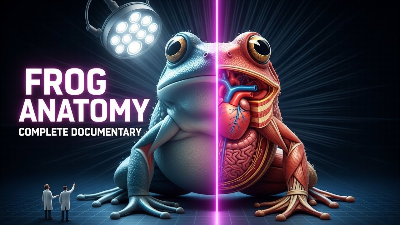 Inside the Frog: Complete Anatomy Revealed | Deep Anatomy #FrogAnatomy #DeepAnatomy