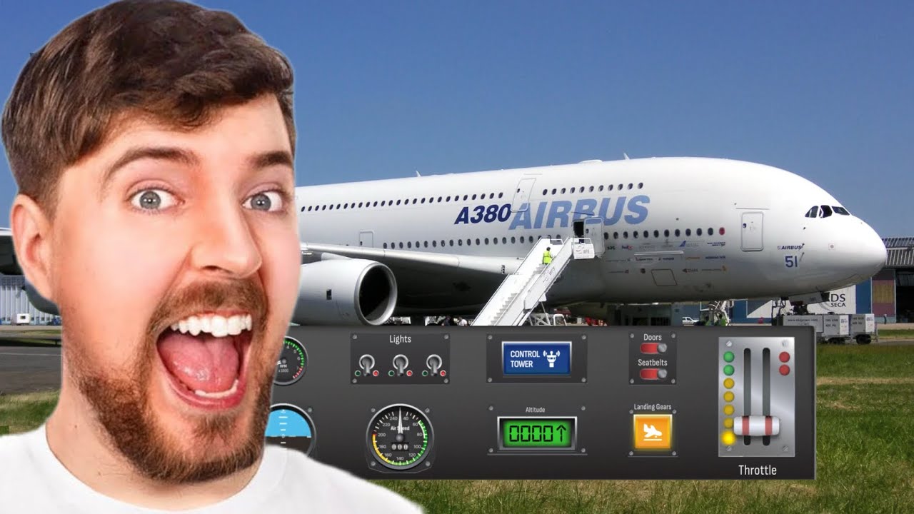 MR BEAST FLYING AIRBUS A380😱INSANE Realistic Flight Simulator Landing 😱 | Ultra Real Graphics 2026 