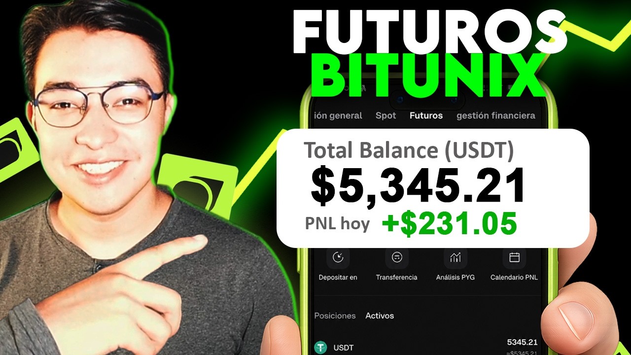 Como GANAR DINERO Haciendo Trading de Futuros | Gu&iacute;a Definitiva Para Operar Futuros en Bitunix 2026