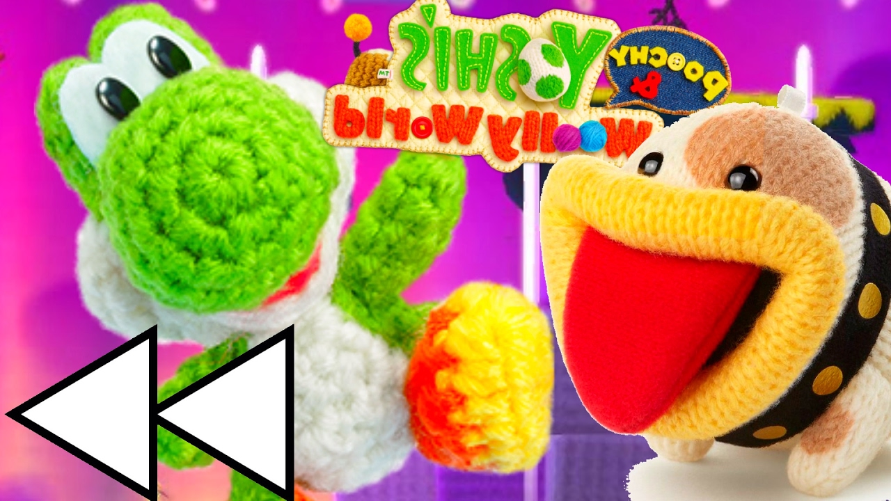 Poochy & Yoshi's Woolly World - ALL Movies in REVERSE
