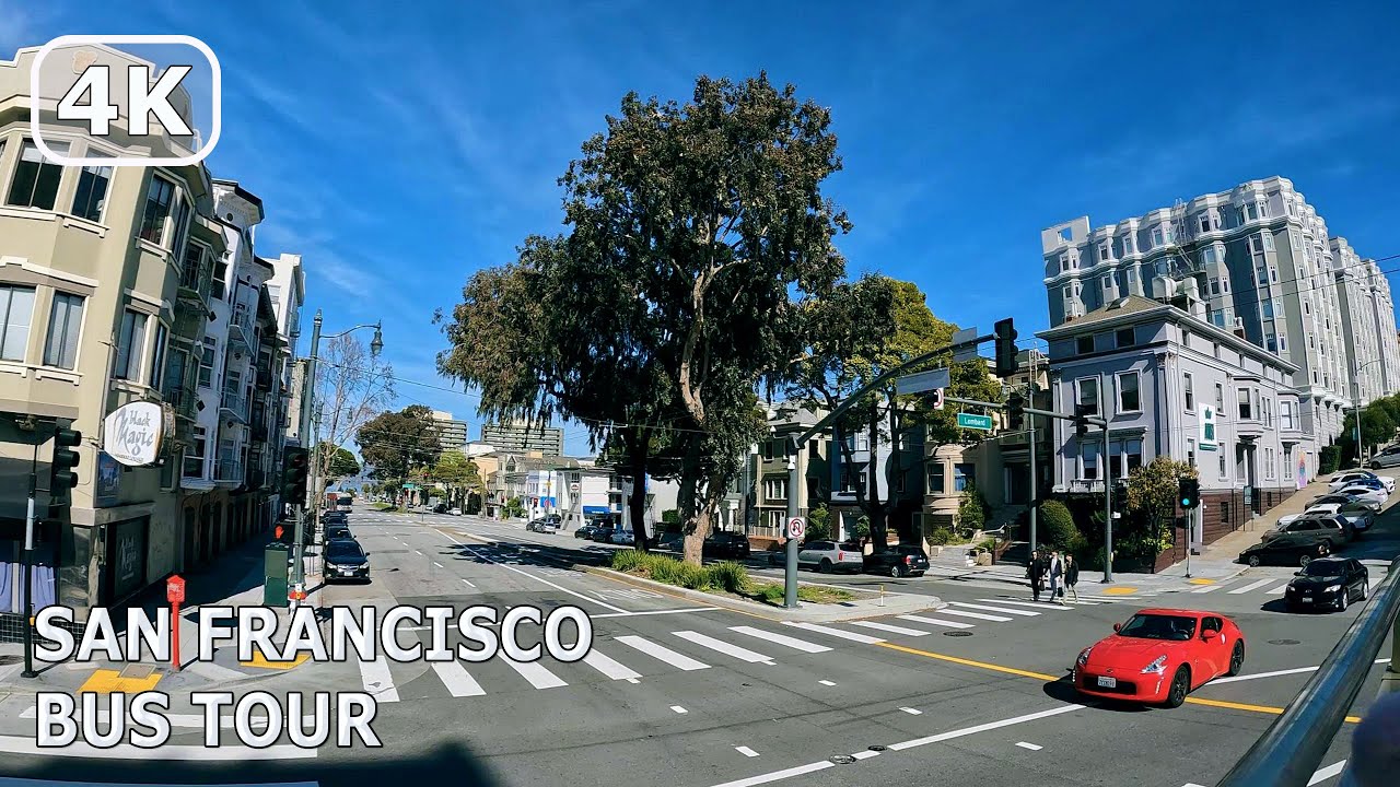 [4K] San Francisco Full Big Bus Tour 2023 - Pier 39 / Downtown / Golden Gate Bridge