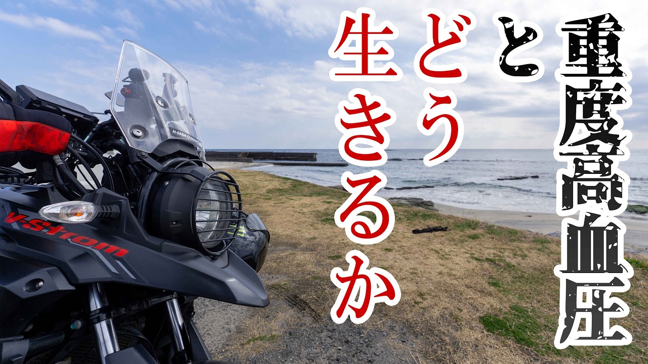 【モトブログ】一足早い春を感じる南房総を走りながら…重度高血圧と今後のバイクライフについて【Vストローム250】