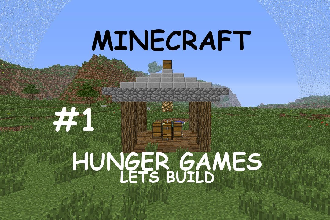Minecraft Lets Build: Hunger Games Map - Ep. 1 - Epic Center!!!