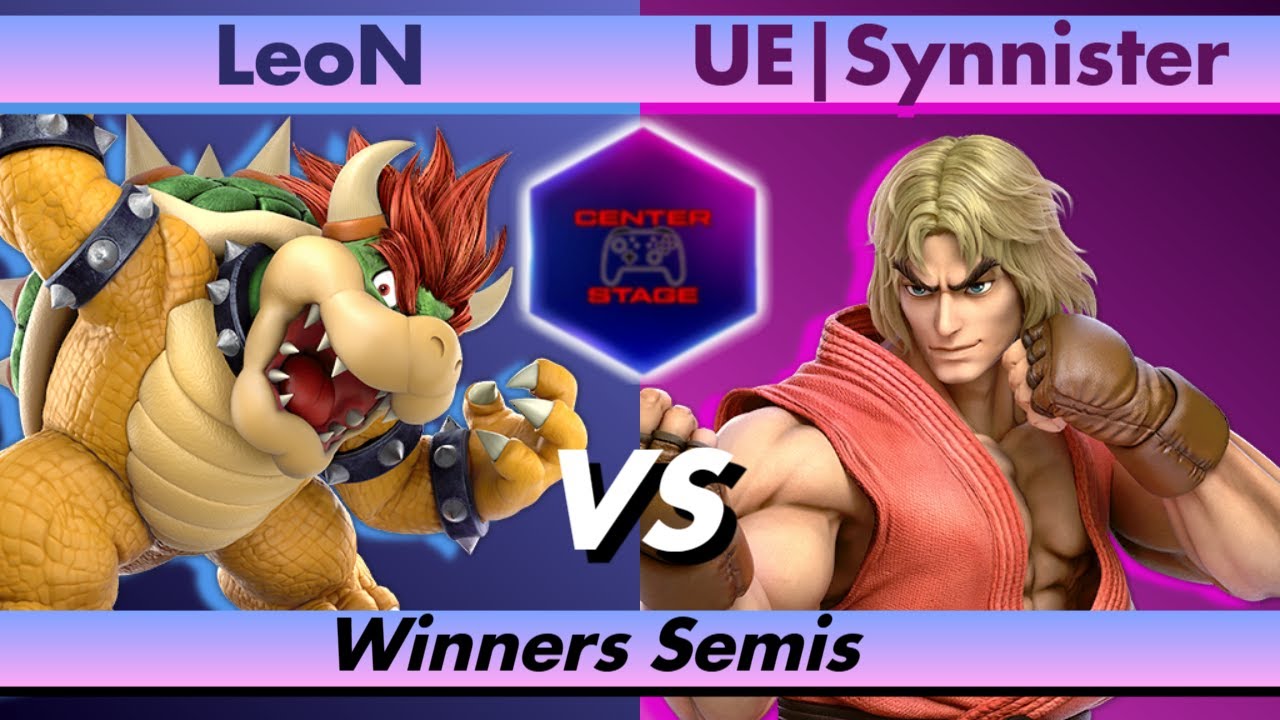 Center Stage #100 - LeoN (Bowser) vs UE Synnister (Ken) - Super Smash Bros Ultimate SSBU