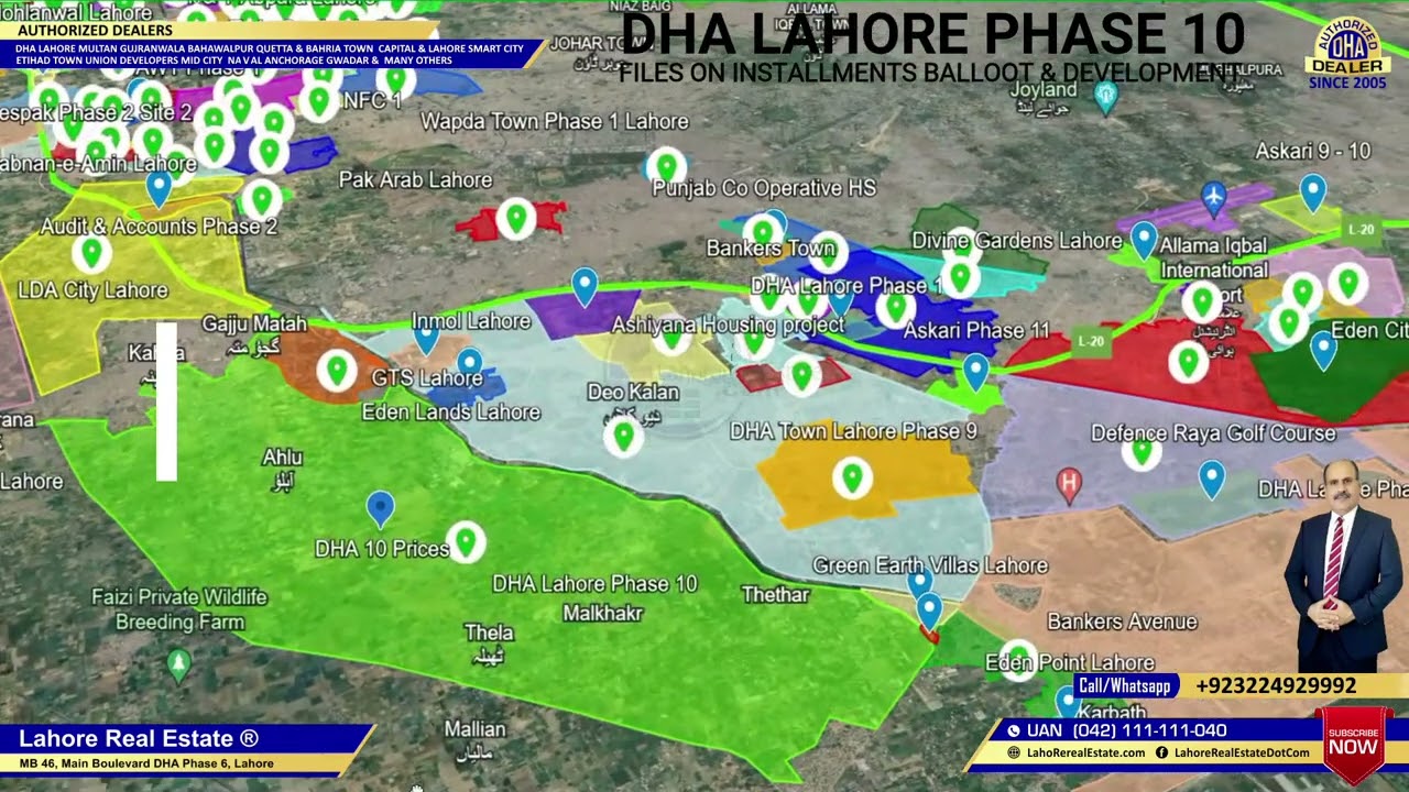 Breaking News: DHA Lahore Phase 10 Plots On Installments Soon Prices | Development Location | Ballot