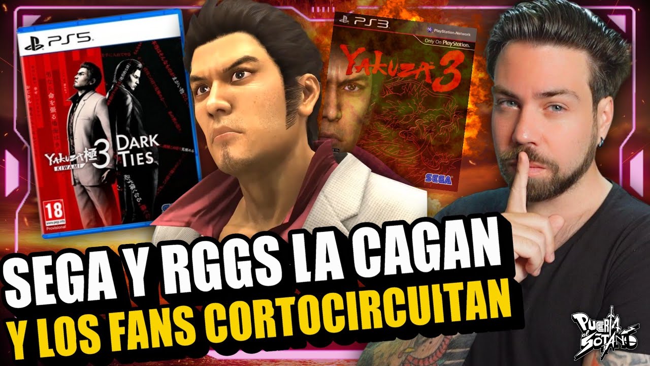 🔥SEGA la vuelve a C*GAR con YAKUZA y se lía PARDA! Lo que NO TE DICEN de YAKUZA KIWAMI 3 y RGGS!
