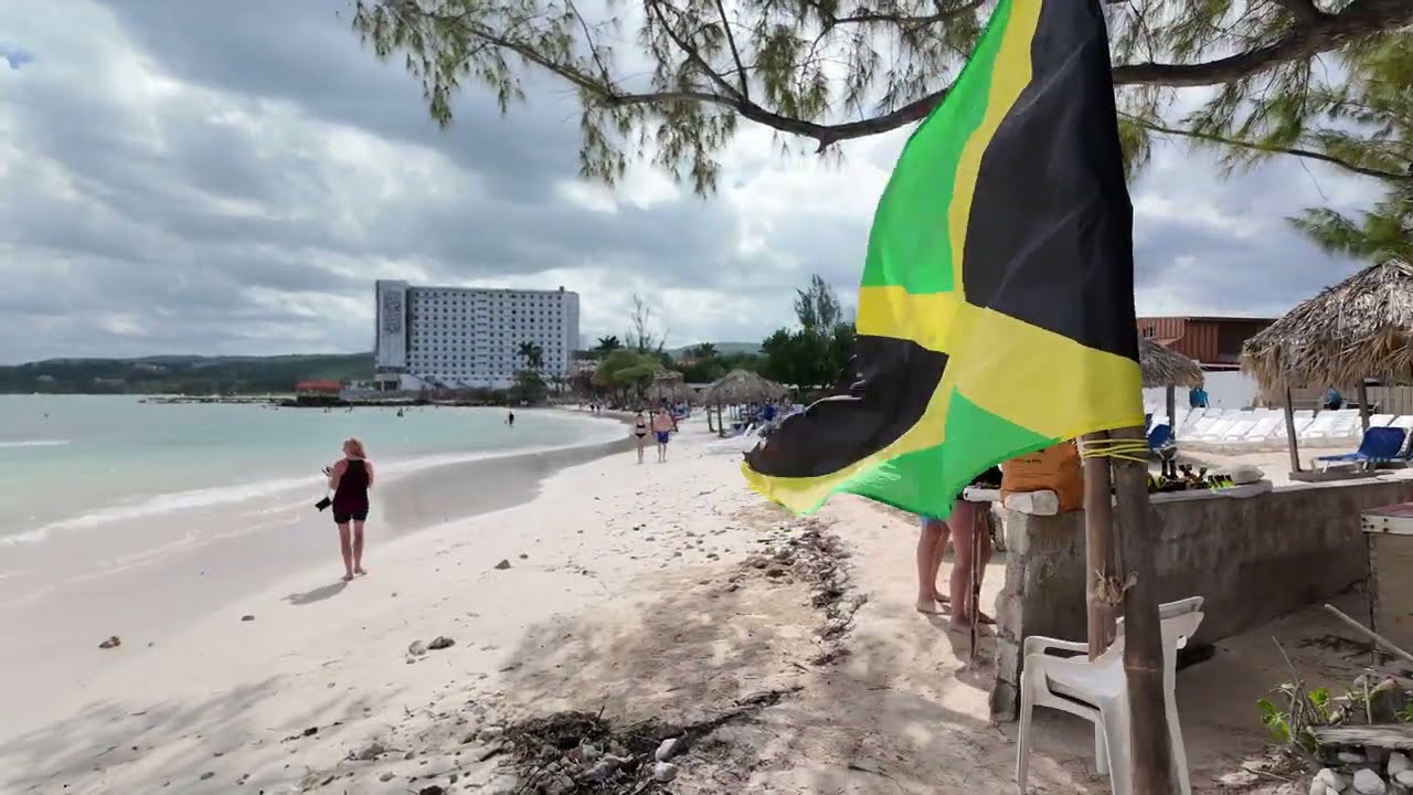 Blue Waters Beach Club, Falmouth Jamaica, Full walk in 4k