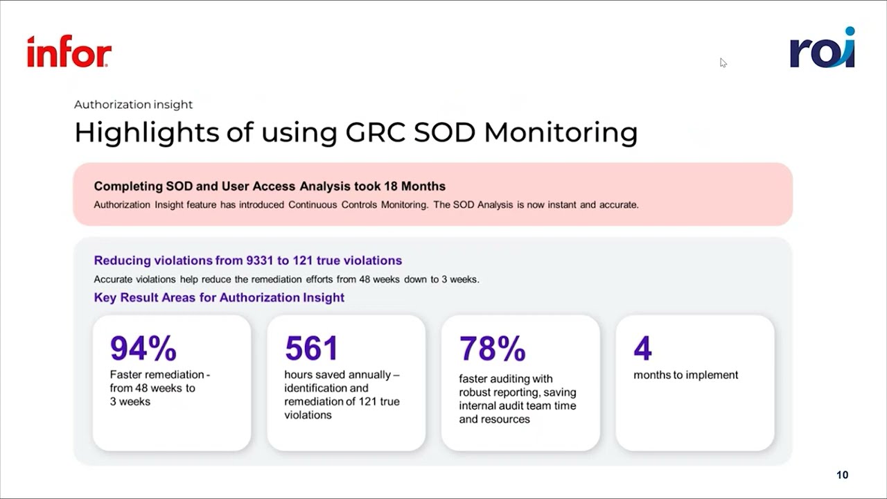 Transforming Healthcare Compliance with Infor GRC