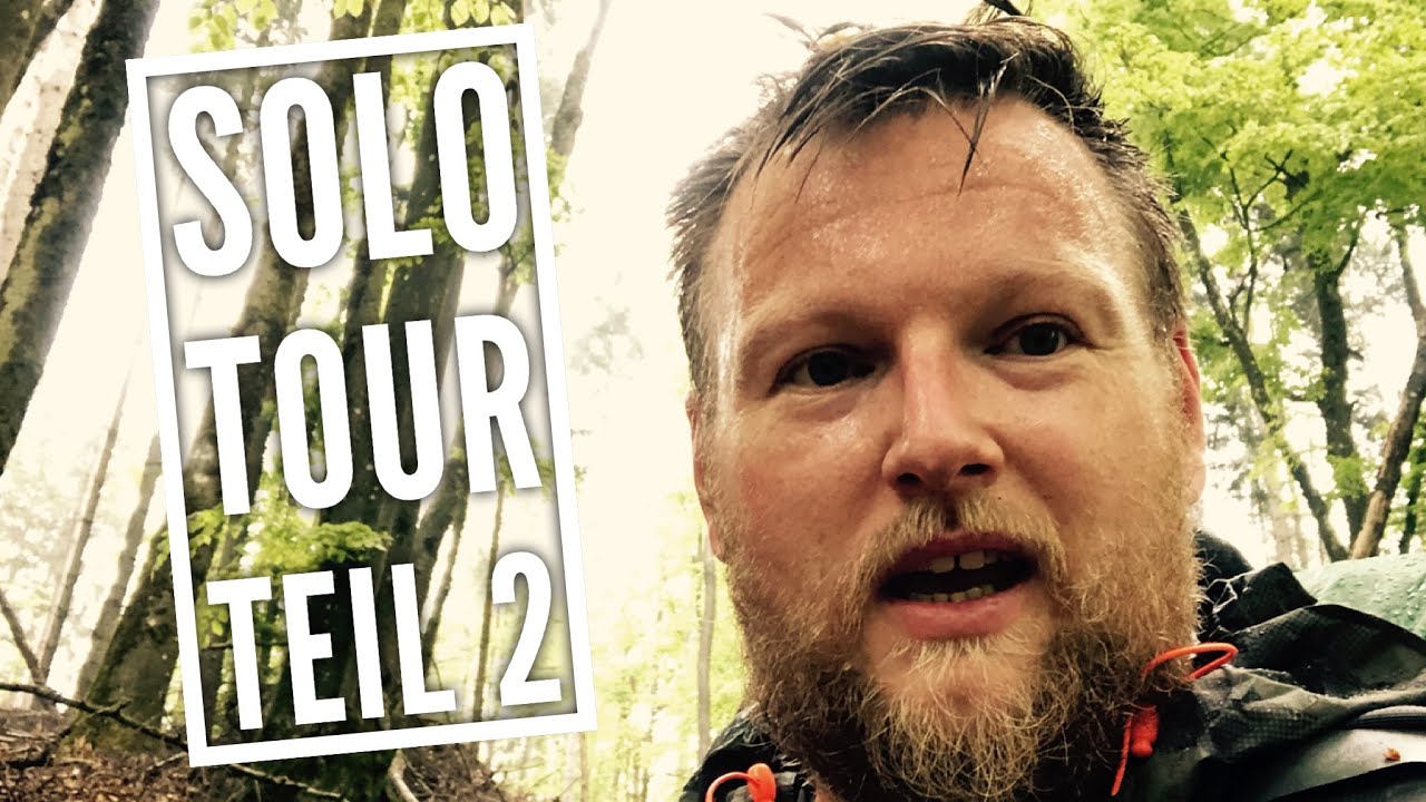 Solo Tour im Pfälzerwald - Teil 2 - Bunker entdeckt & Regen