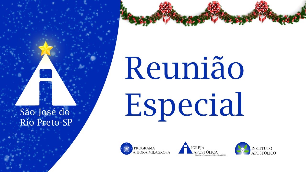 Reunião Especial (Orquestra) - 13/12/2025 - São José do Rio Preto/SP