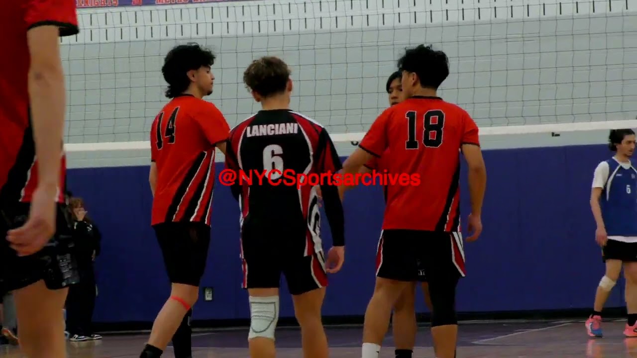PSAL Boys Volleyball Newtown v  Long Island City 03 27 2024