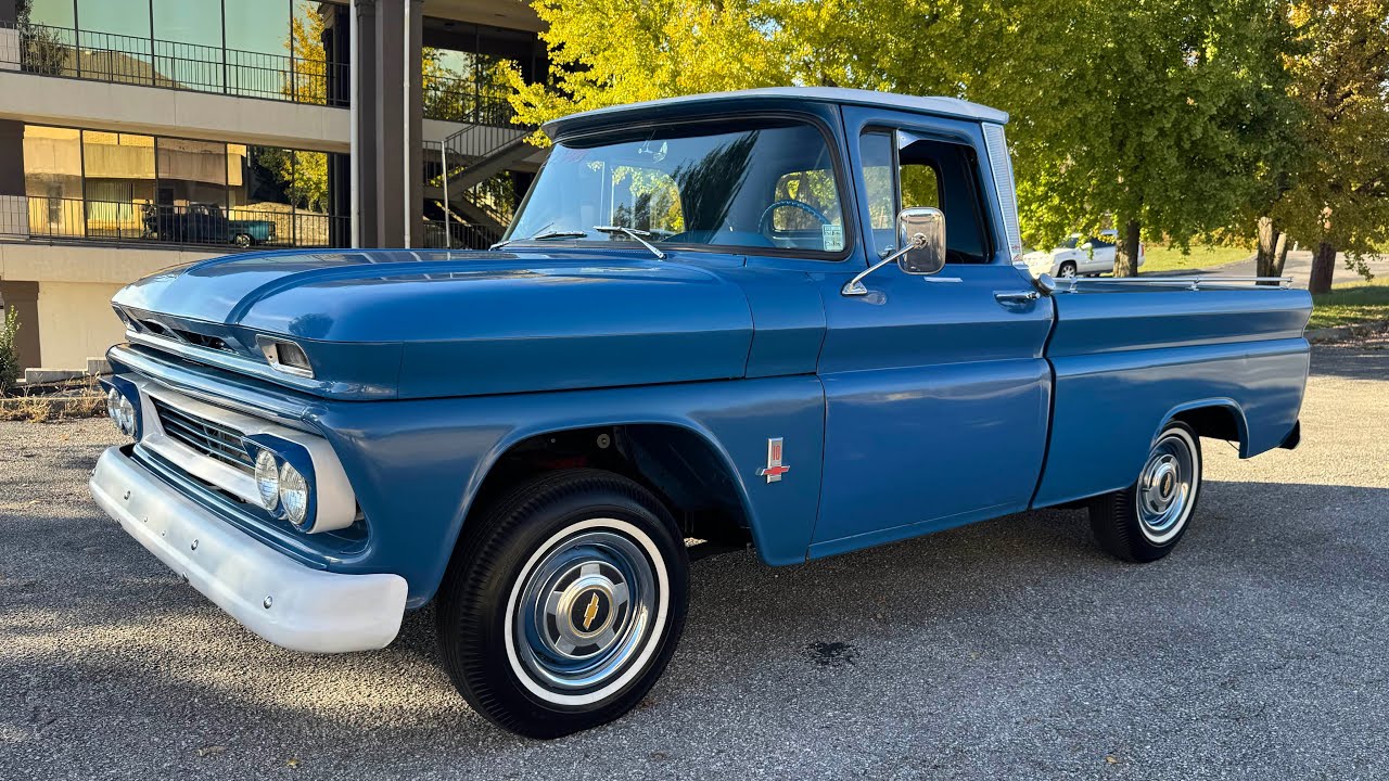 Тест-драйв Chevrolet C-10 SWB 1963 года. ПРОДАНО ЗА 22 900 долларов. Maple Motors #3313