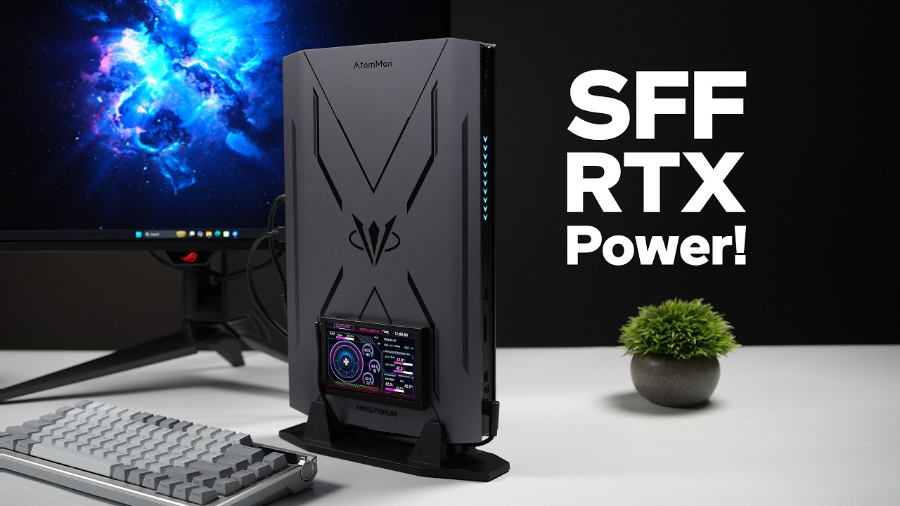 A SFF Gaming PC With 24 Cores and RTX Power Plays It ALL!