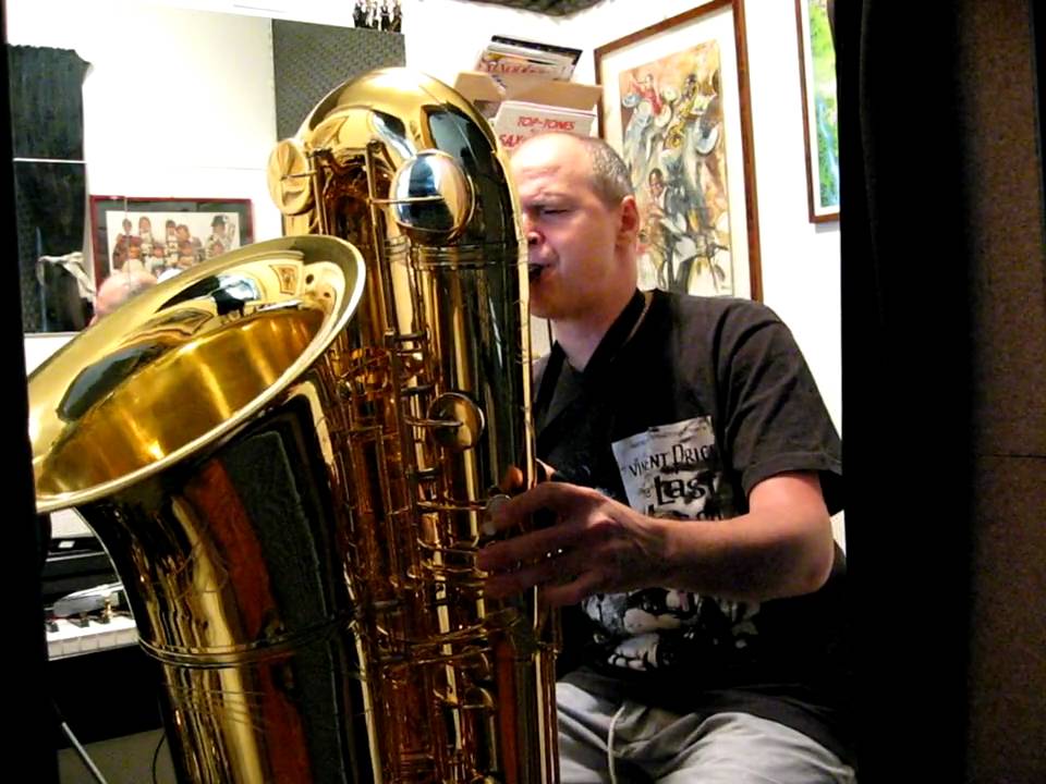 Sandro Cerino plays J'Elle Stainer Compact Contrabass