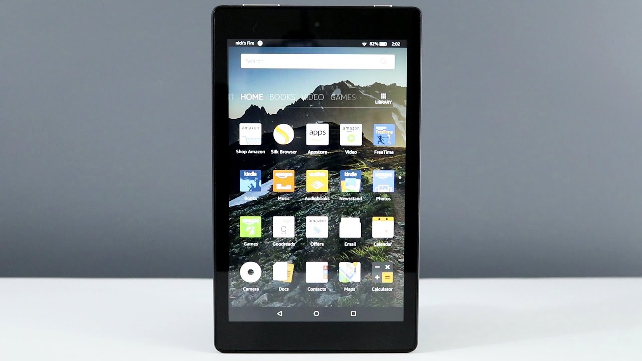 All New Fire HD 8 Tablet 2016 Review