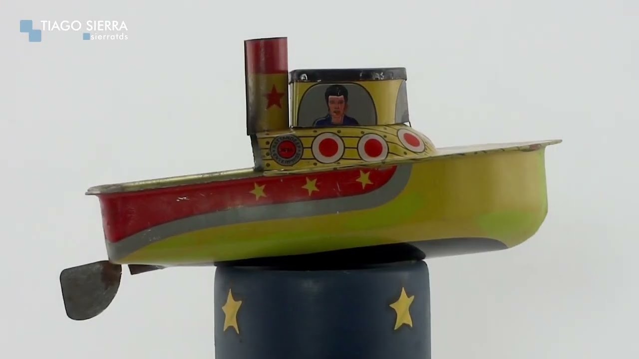 Tug Boat - Pop Pop Boat - Barquinho a vapor