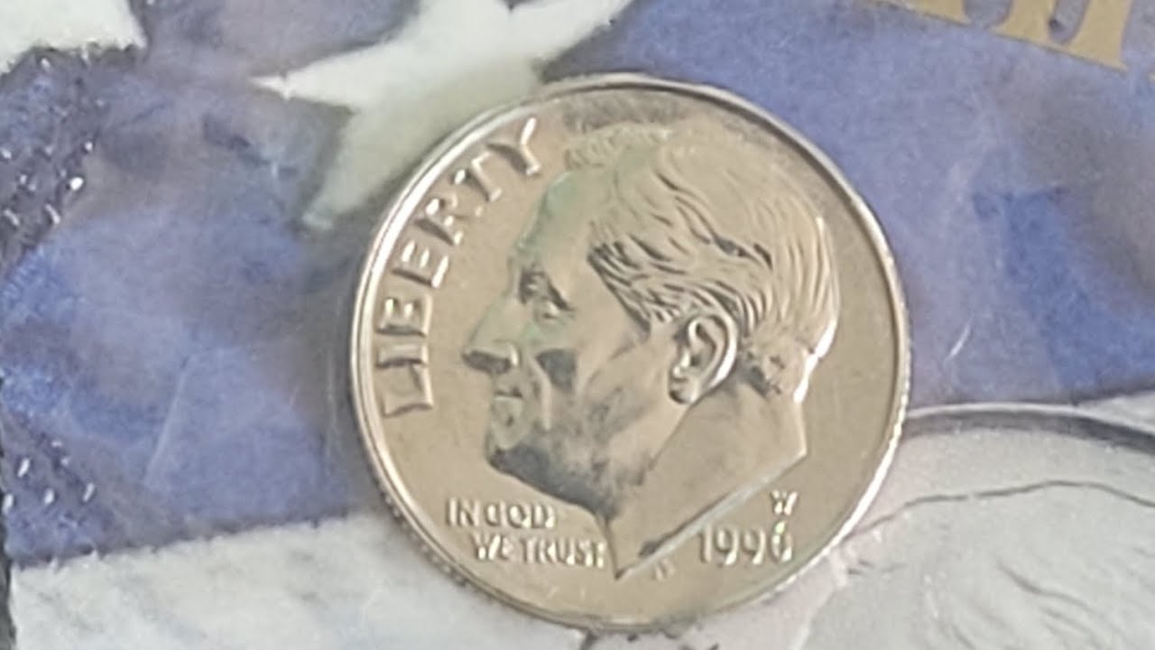 THE US COINS OF 1996! ** WITH "W" DIME**