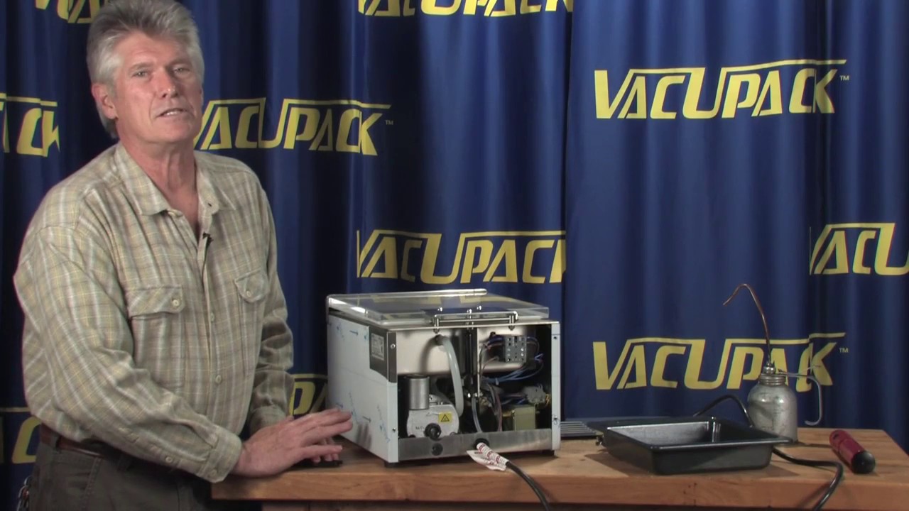 Sammic Chamber Vacuum Sealer Packer - Changing the Oil by VacUpack