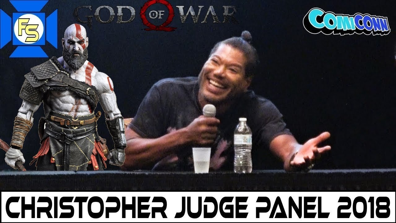 Christopher Judge Panel (God of War, Stargate SG-1) - ComiCONN 2018