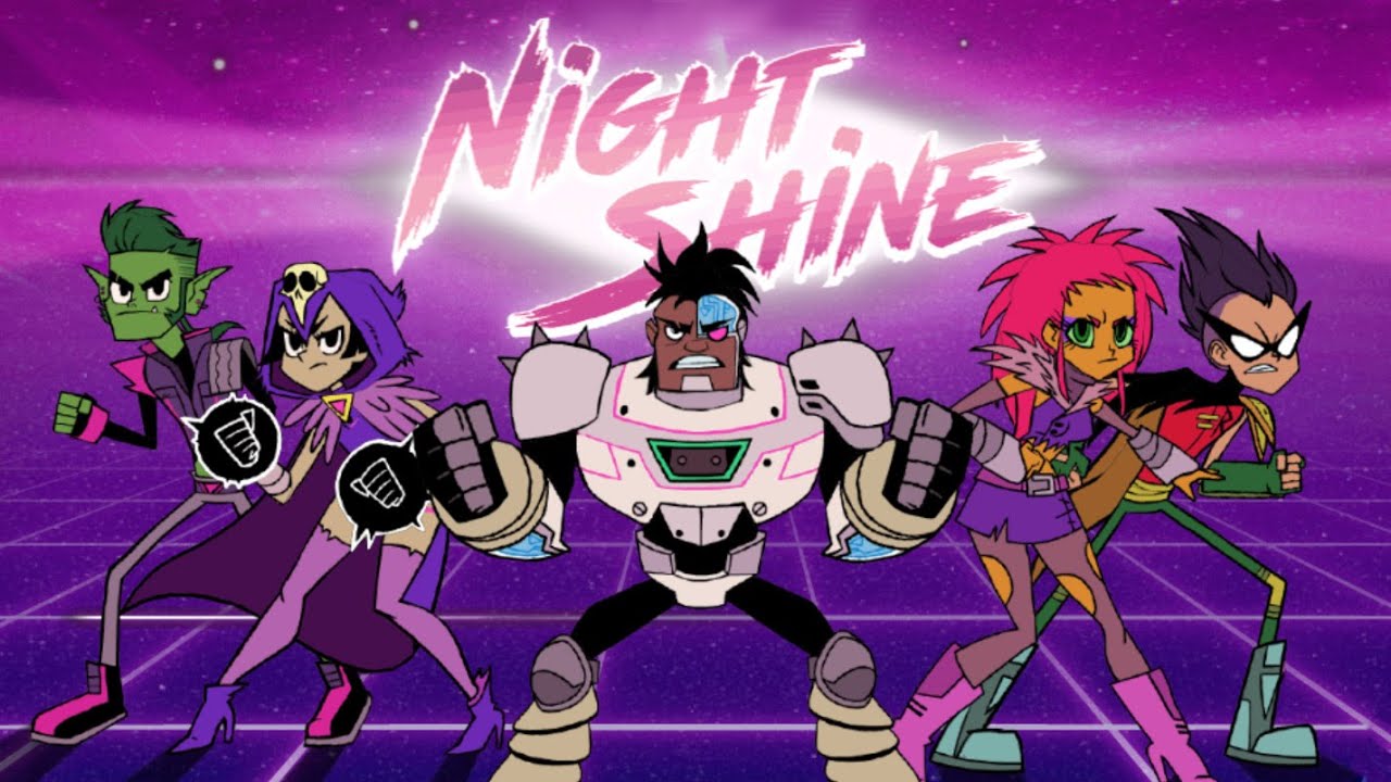 Teen Titans Go! Night Shine - All Levels (CN Games)