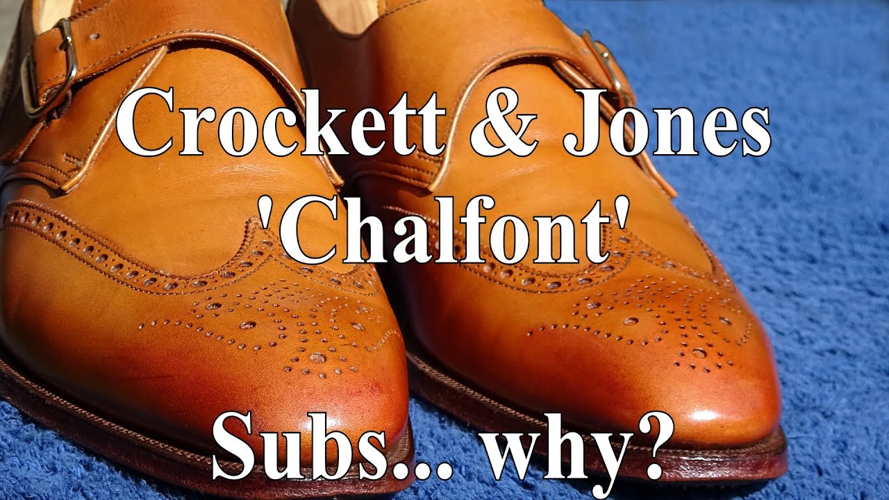 Crockett & Jones 'Chalfont' Monk Strap Brogues - Subs?