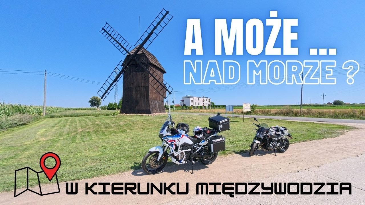 wycieczka motocyklowa nad morze bałtyckie w kierunku Międzywodzia