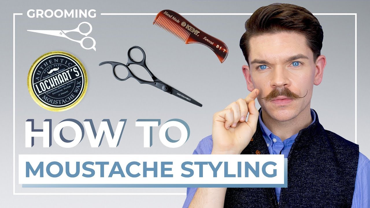 How To Style A Handlebar Moustache | 3 Step Tutorial