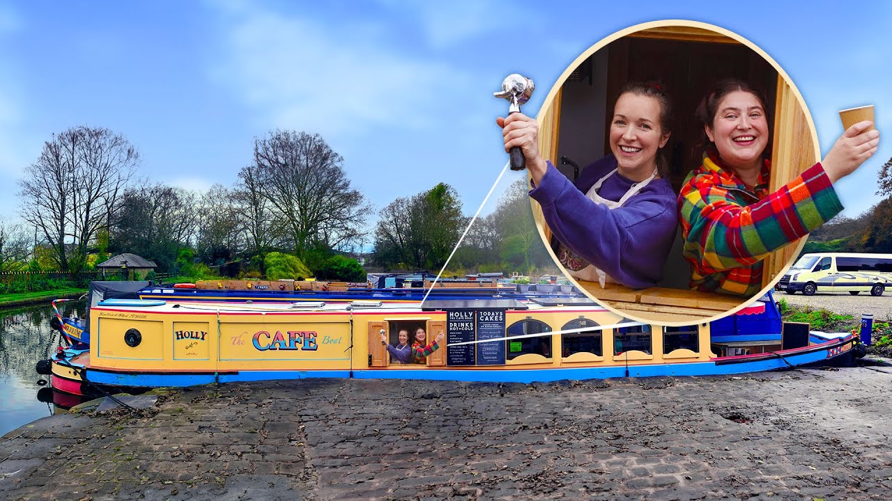 We tried: Running a narrowboat café (ft @Holly - The Cafe Boat)