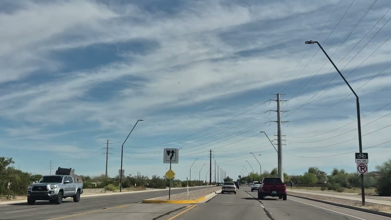 Power Lines During Trip Arizona - Part 75 || For Sara Lin