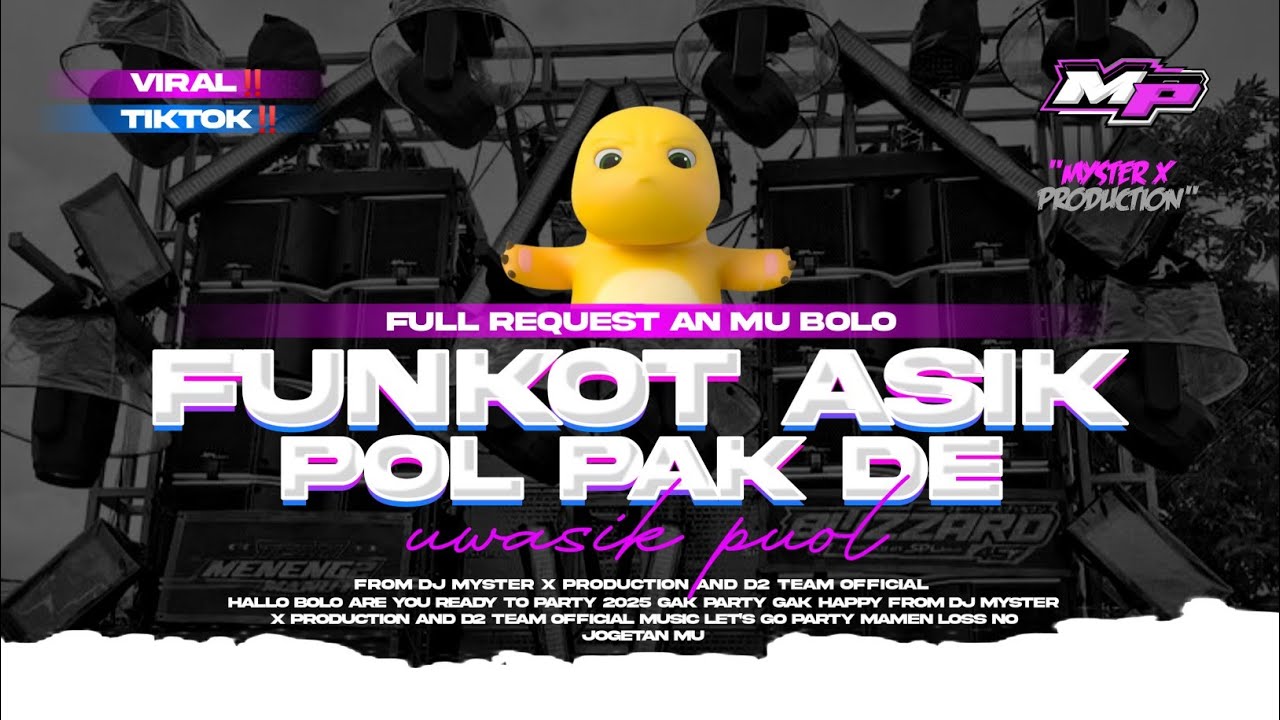 DJ FUNKOT MENGUSIK KENANGAN X TIA MONICA ASIK BUAT JOGET | MYSTER X PRDCTN