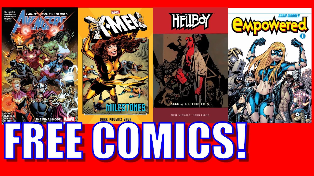 Free Marvel & Dark Horse Comics During Quarantine!