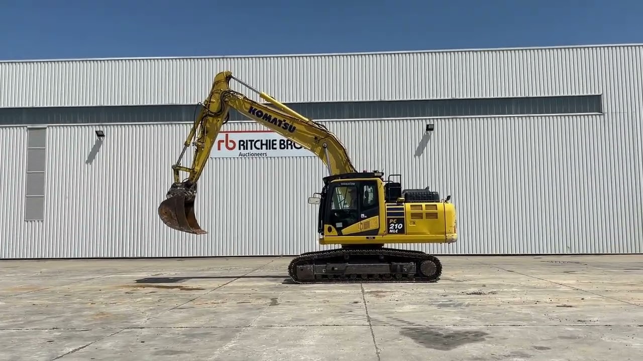 2018 Komatsu PC210NLC-11 Hydraulic Excavator I St Aubin, France Auction - 5 & 6 July