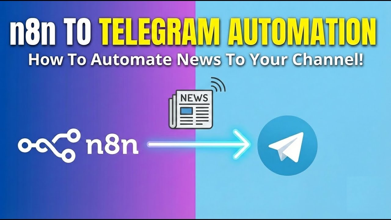 Как автоматизировать отправку новостей из N8N в Telegram | Как автоматизировать отправку новостей...