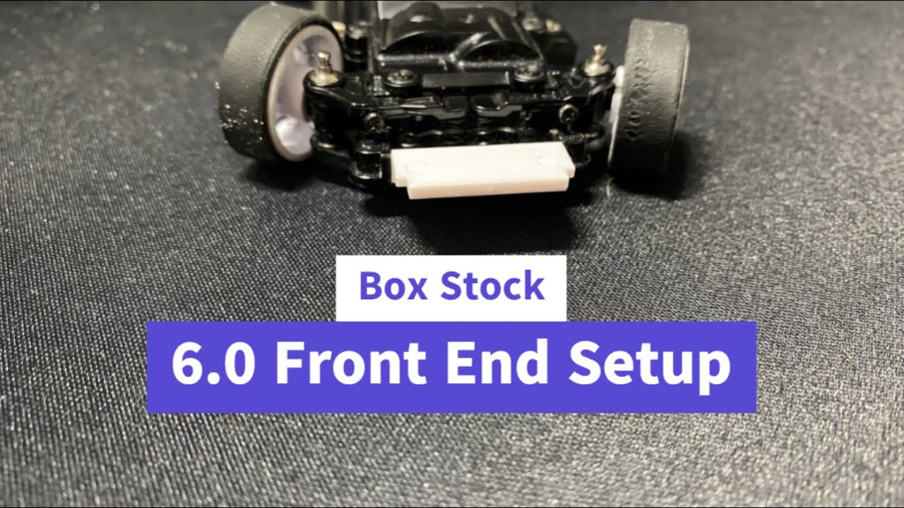 Mini-Z Box Stock Racing Series Part 6: Front End Setup & King pin flip