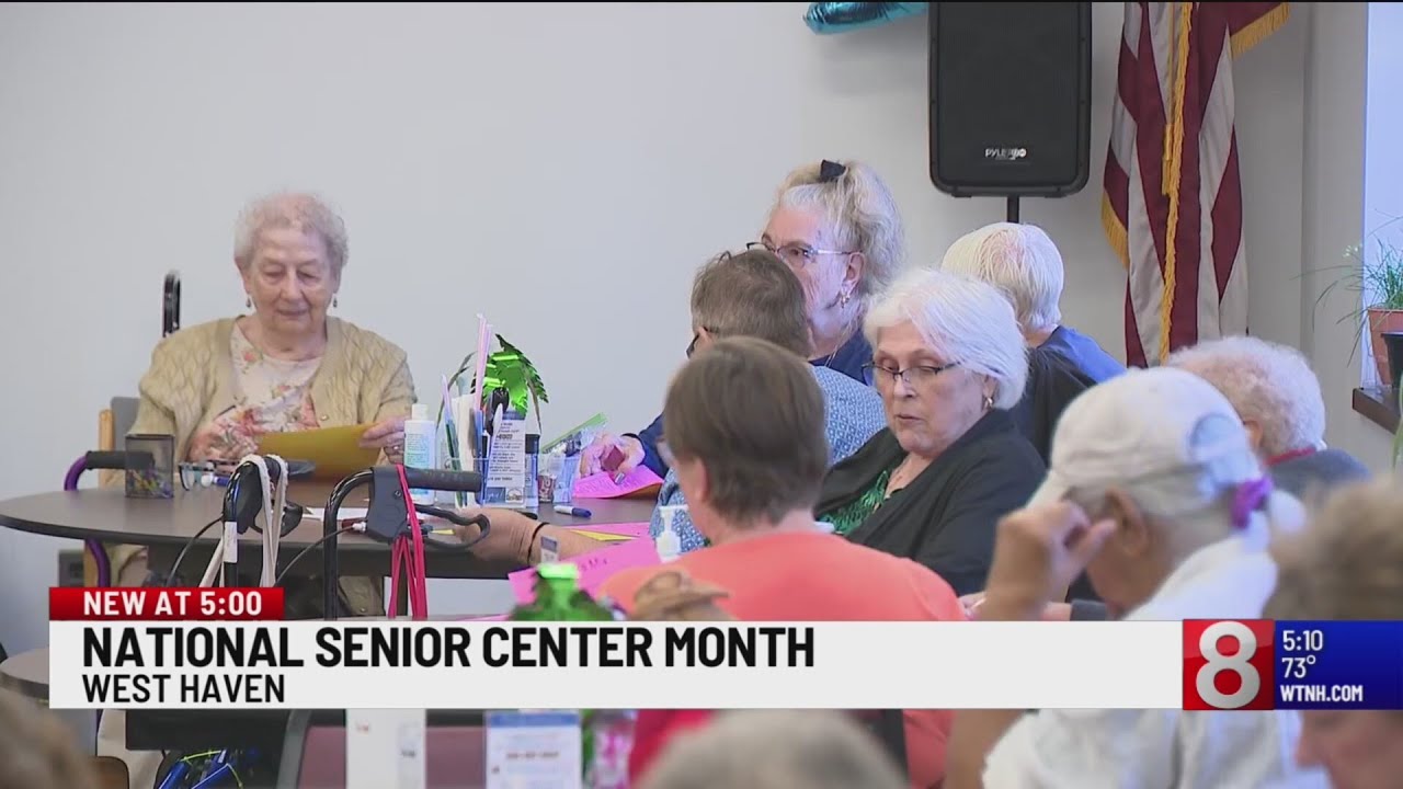 West Haven celebrates National Senior Center Month