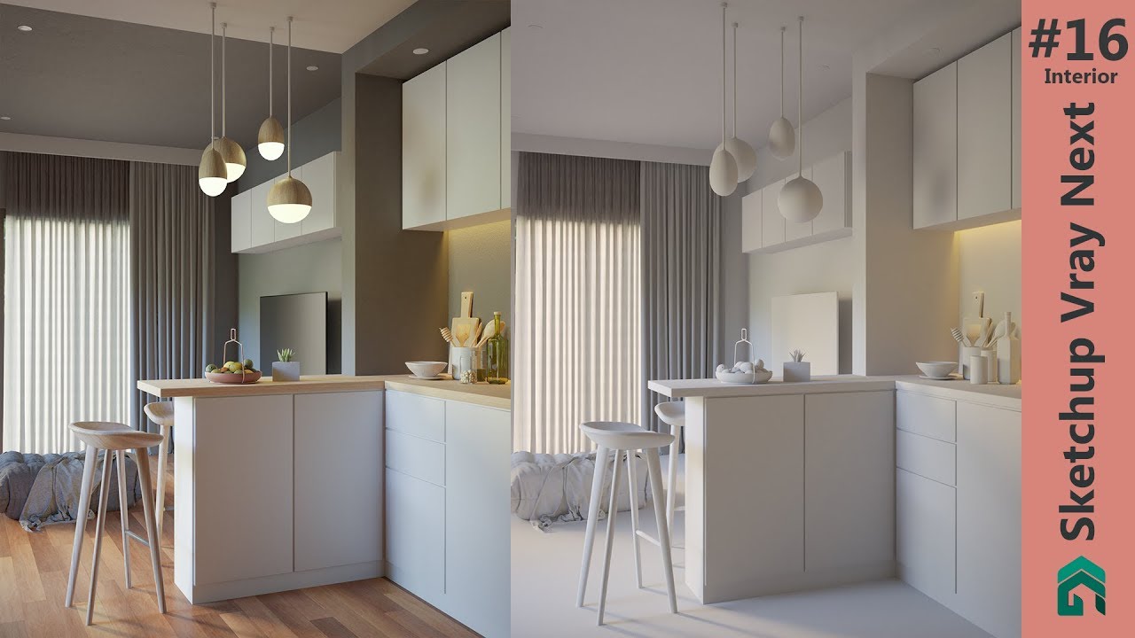 Sketchup Vray Next Interior #16