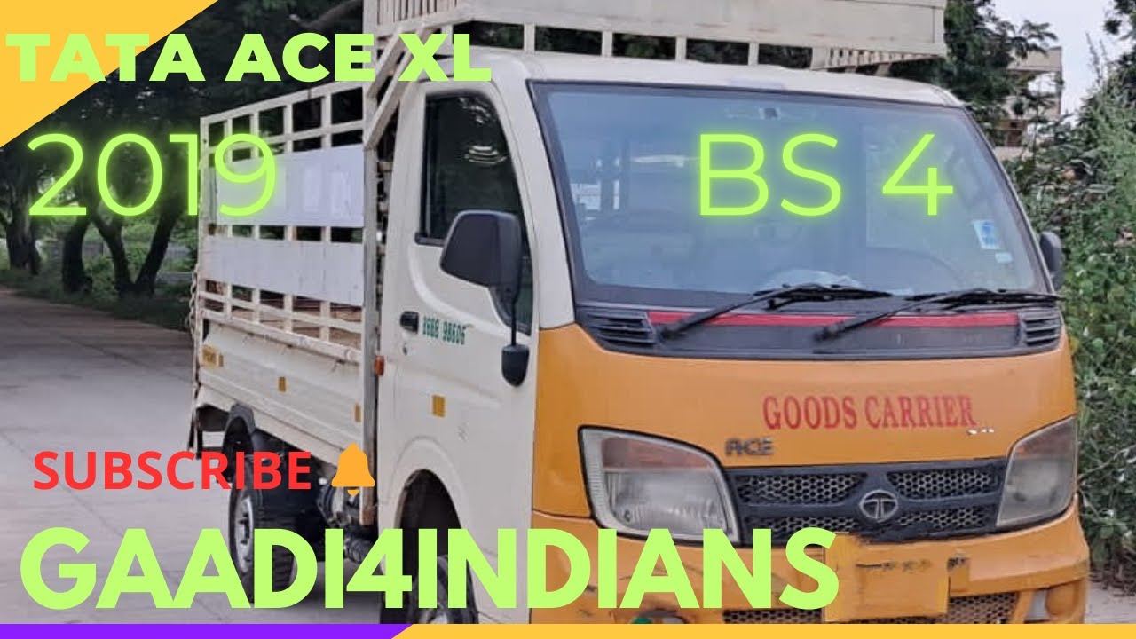 TATA ACE XL 2019 BS4 #gaadi4indians #tataace #bs4 #2019