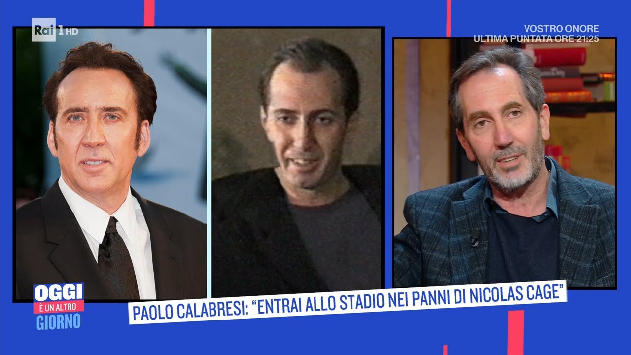 Paolo Calabresi si racconta, dal teatro all'arte del trasformismo - Oggi è un altro giorno 21/03/202