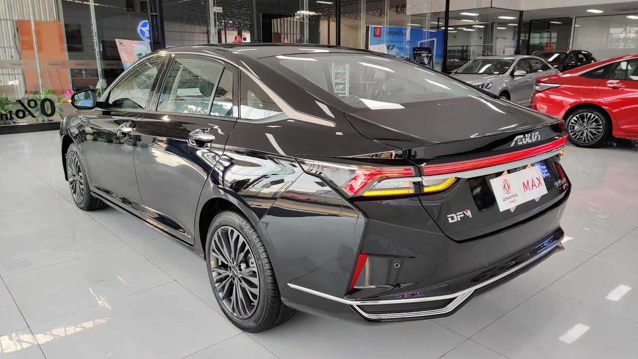 2022 Dongfeng Aeolus Max Black Color - Performance Sedan | Exterior and Interior Walkaround