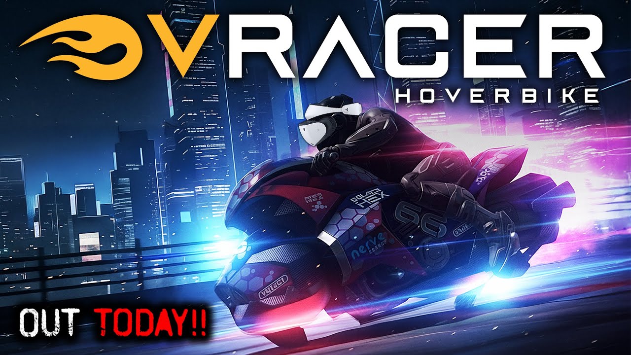 VRacer Hoverbike is OUT NOW on PSVR2! LAUNCH DAY LIVESTREAM