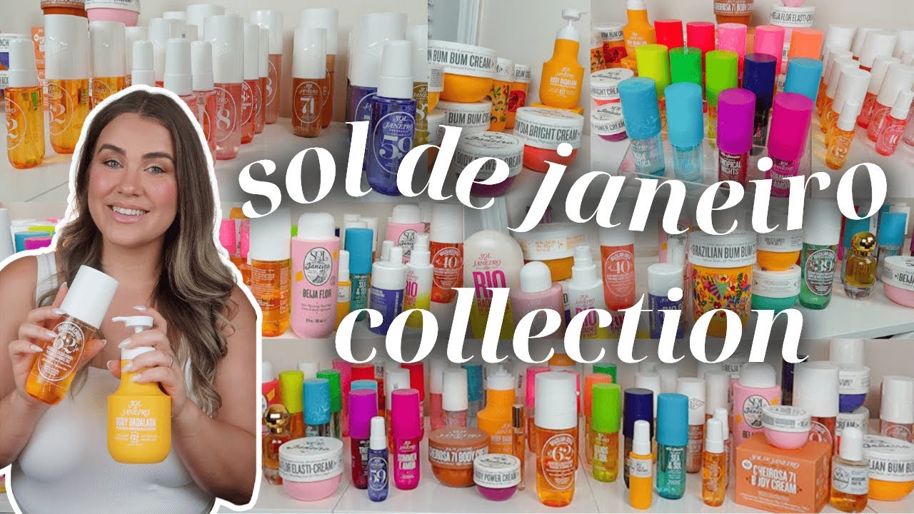 my *massive* sol de janeiro collection! 2025 ✨